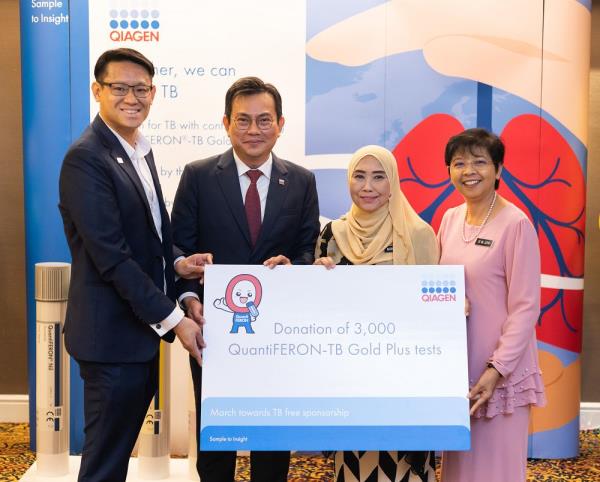 Qiagen donates 3,000 latent tuberculosis screening tests to Health Ministry